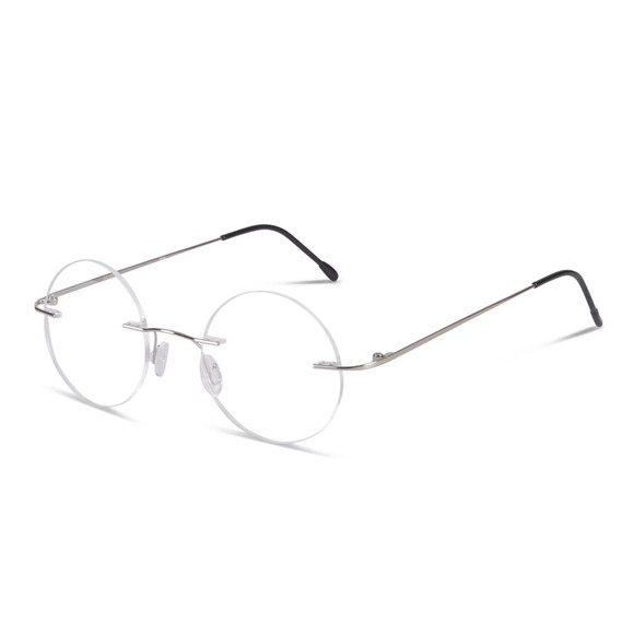 OTTOTO 35-R0775 RX CLEAR SILVER EYEGLASSES SUNGLASSES FRAMES 48-17 - Picture 1 of 3